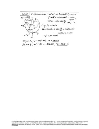 Excerpts from this work may be reproduced by instructors for distribution on a not-for-profit basis for testing or instructional purposes
to students enrolled in courses for which the textbook has been adopted. Any other reproduction or translation of this work
beyond that permitted by Sections 107 or 108 of the 1976 United States Copyright Act without the permission of the copyright owner
is unlawful.
 