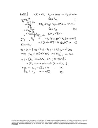 Excerpts from this work may be reproduced by instructors for distribution on a not-for-profit basis for testing or instructional purposes
to students enrolled in courses for which the textbook has been adopted. Any other reproduction or translation of this work
beyond that permitted by Sections 107 or 108 of the 1976 United States Copyright Act without the permission of the copyright owner
is unlawful.
 