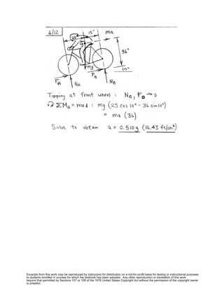 Excerpts from this work may be reproduced by instructors for distribution on a not-for-profit basis for testing or instructional purposes
to students enrolled in courses for which the textbook has been adopted. Any other reproduction or translation of this work
beyond that permitted by Sections 107 or 108 of the 1976 United States Copyright Act without the permission of the copyright owner
is unlawful.
 