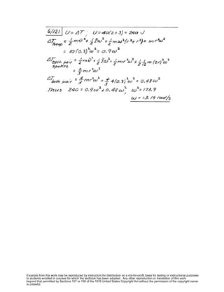 Excerpts from this work may be reproduced by instructors for distribution on a not-for-profit basis for testing or instructional purposes
to students enrolled in courses for which the textbook has been adopted. Any other reproduction or translation of this work
beyond that permitted by Sections 107 or 108 of the 1976 United States Copyright Act without the permission of the copyright owner
is unlawful.
 