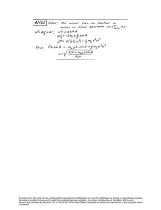 Excerpts from this work may be reproduced by instructors for distribution on a not-for-profit basis for testing or instructional purposes
to students enrolled in courses for which the textbook has been adopted. Any other reproduction or translation of this work
beyond that permitted by Sections 107 or 108 of the 1976 United States Copyright Act without the permission of the copyright owner
is unlawful.
 