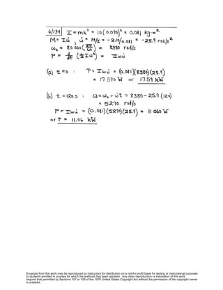 Excerpts from this work may be reproduced by instructors for distribution on a not-for-profit basis for testing or instructional purposes
to students enrolled in courses for which the textbook has been adopted. Any other reproduction or translation of this work
beyond that permitted by Sections 107 or 108 of the 1976 United States Copyright Act without the permission of the copyright owner
is unlawful.
 