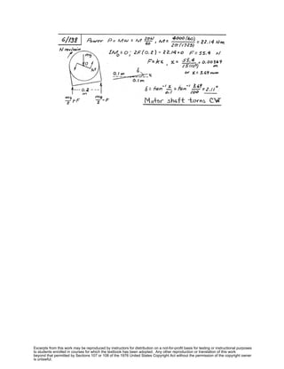 Excerpts from this work may be reproduced by instructors for distribution on a not-for-profit basis for testing or instructional purposes
to students enrolled in courses for which the textbook has been adopted. Any other reproduction or translation of this work
beyond that permitted by Sections 107 or 108 of the 1976 United States Copyright Act without the permission of the copyright owner
is unlawful.
 