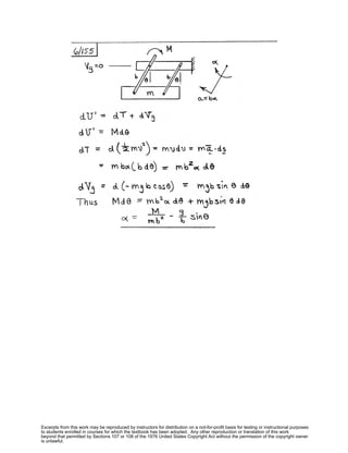 Excerpts from this work may be reproduced by instructors for distribution on a not-for-profit basis for testing or instructional purposes
to students enrolled in courses for which the textbook has been adopted. Any other reproduction or translation of this work
beyond that permitted by Sections 107 or 108 of the 1976 United States Copyright Act without the permission of the copyright owner
is unlawful.
 