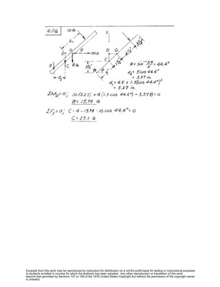 Excerpts from this work may be reproduced by instructors for distribution on a not-for-profit basis for testing or instructional purposes
to students enrolled in courses for which the textbook has been adopted. Any other reproduction or translation of this work
beyond that permitted by Sections 107 or 108 of the 1976 United States Copyright Act without the permission of the copyright owner
is unlawful.
 