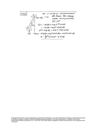 Excerpts from this work may be reproduced by instructors for distribution on a not-for-profit basis for testing or instructional purposes
to students enrolled in courses for which the textbook has been adopted. Any other reproduction or translation of this work
beyond that permitted by Sections 107 or 108 of the 1976 United States Copyright Act without the permission of the copyright owner
is unlawful.
 