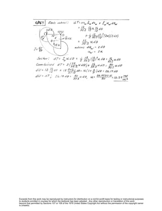 Excerpts from this work may be reproduced by instructors for distribution on a not-for-profit basis for testing or instructional purposes
to students enrolled in courses for which the textbook has been adopted. Any other reproduction or translation of this work
beyond that permitted by Sections 107 or 108 of the 1976 United States Copyright Act without the permission of the copyright owner
is unlawful.
 
