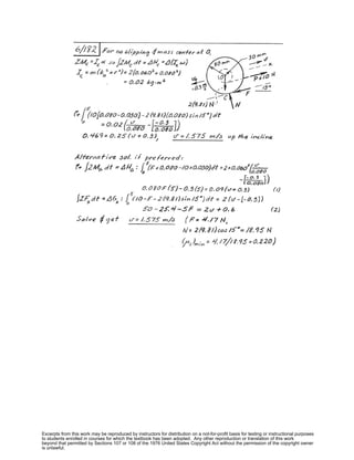 Excerpts from this work may be reproduced by instructors for distribution on a not-for-profit basis for testing or instructional purposes
to students enrolled in courses for which the textbook has been adopted. Any other reproduction or translation of this work
beyond that permitted by Sections 107 or 108 of the 1976 United States Copyright Act without the permission of the copyright owner
is unlawful.
 