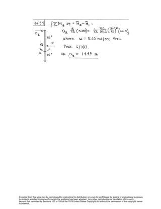 Excerpts from this work may be reproduced by instructors for distribution on a not-for-profit basis for testing or instructional purposes
to students enrolled in courses for which the textbook has been adopted. Any other reproduction or translation of this work
beyond that permitted by Sections 107 or 108 of the 1976 United States Copyright Act without the permission of the copyright owner
is unlawful.
 