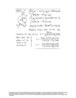 Excerpts from this work may be reproduced by instructors for distribution on a not-for-profit basis for testing or instructional purposes
to students enrolled in courses for which the textbook has been adopted. Any other reproduction or translation of this work
beyond that permitted by Sections 107 or 108 of the 1976 United States Copyright Act without the permission of the copyright owner
is unlawful.
 