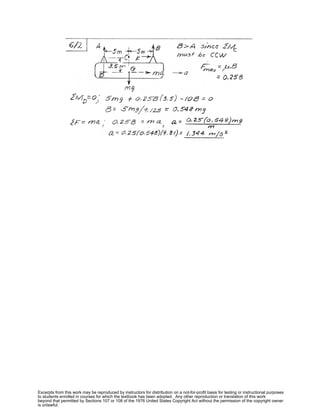 Excerpts from this work may be reproduced by instructors for distribution on a not-for-profit basis for testing or instructional purposes
to students enrolled in courses for which the textbook has been adopted. Any other reproduction or translation of this work
beyond that permitted by Sections 107 or 108 of the 1976 United States Copyright Act without the permission of the copyright owner
is unlawful.
 