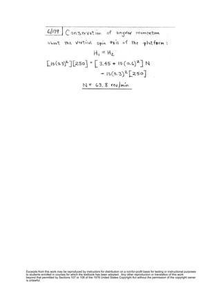 Excerpts from this work may be reproduced by instructors for distribution on a not-for-profit basis for testing or instructional purposes
to students enrolled in courses for which the textbook has been adopted. Any other reproduction or translation of this work
beyond that permitted by Sections 107 or 108 of the 1976 United States Copyright Act without the permission of the copyright owner
is unlawful.
 