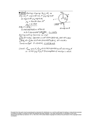Excerpts from this work may be reproduced by instructors for distribution on a not-for-profit basis for testing or instructional purposes
to students enrolled in courses for which the textbook has been adopted. Any other reproduction or translation of this work
beyond that permitted by Sections 107 or 108 of the 1976 United States Copyright Act without the permission of the copyright owner
is unlawful.
 