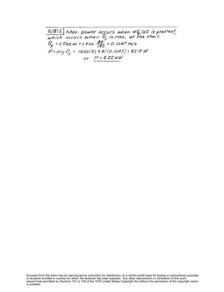 Excerpts from this work may be reproduced by instructors for distribution on a not-for-profit basis for testing or instructional purposes
to students enrolled in courses for which the textbook has been adopted. Any other reproduction or translation of this work
beyond that permitted by Sections 107 or 108 of the 1976 United States Copyright Act without the permission of the copyright owner
is unlawful.
 