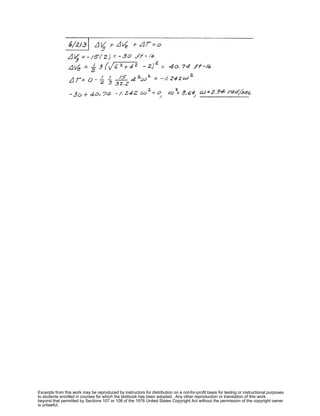 Excerpts from this work may be reproduced by instructors for distribution on a not-for-profit basis for testing or instructional purposes
to students enrolled in courses for which the textbook has been adopted. Any other reproduction or translation of this work
beyond that permitted by Sections 107 or 108 of the 1976 United States Copyright Act without the permission of the copyright owner
is unlawful.
 