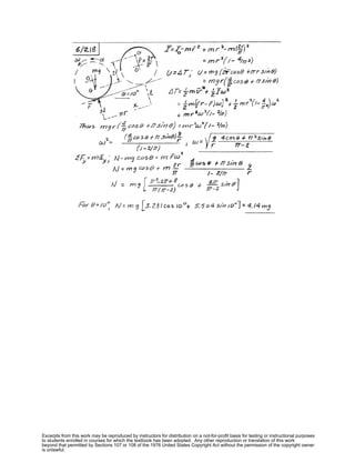 Excerpts from this work may be reproduced by instructors for distribution on a not-for-profit basis for testing or instructional purposes
to students enrolled in courses for which the textbook has been adopted. Any other reproduction or translation of this work
beyond that permitted by Sections 107 or 108 of the 1976 United States Copyright Act without the permission of the copyright owner
is unlawful.
 