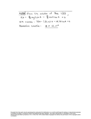 Excerpts from this work may be reproduced by instructors for distribution on a not-for-profit basis for testing or instructional purposes
to students enrolled in courses for which the textbook has been adopted. Any other reproduction or translation of this work
beyond that permitted by Sections 107 or 108 of the 1976 United States Copyright Act without the permission of the copyright owner
is unlawful.
 