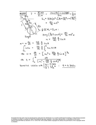 Excerpts from this work may be reproduced by instructors for distribution on a not-for-profit basis for testing or instructional purposes
to students enrolled in courses for which the textbook has been adopted. Any other reproduction or translation of this work
beyond that permitted by Sections 107 or 108 of the 1976 United States Copyright Act without the permission of the copyright owner
is unlawful.
 