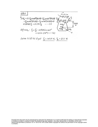 Excerpts from this work may be reproduced by instructors for distribution on a not-for-profit basis for testing or instructional purposes
to students enrolled in courses for which the textbook has been adopted. Any other reproduction or translation of this work
beyond that permitted by Sections 107 or 108 of the 1976 United States Copyright Act without the permission of the copyright owner
is unlawful.
 