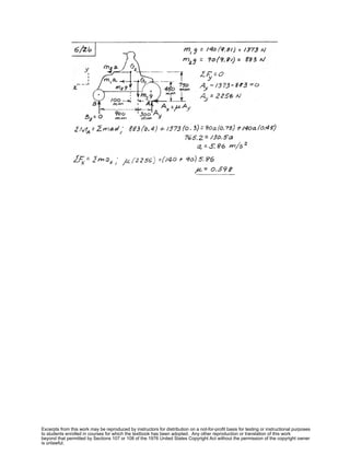 Excerpts from this work may be reproduced by instructors for distribution on a not-for-profit basis for testing or instructional purposes
to students enrolled in courses for which the textbook has been adopted. Any other reproduction or translation of this work
beyond that permitted by Sections 107 or 108 of the 1976 United States Copyright Act without the permission of the copyright owner
is unlawful.
 