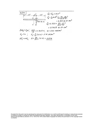 Excerpts from this work may be reproduced by instructors for distribution on a not-for-profit basis for testing or instructional purposes
to students enrolled in courses for which the textbook has been adopted. Any other reproduction or translation of this work
beyond that permitted by Sections 107 or 108 of the 1976 United States Copyright Act without the permission of the copyright owner
is unlawful.
 