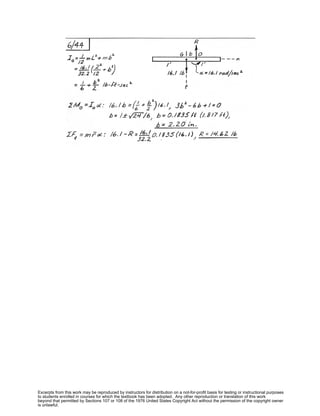 Excerpts from this work may be reproduced by instructors for distribution on a not-for-profit basis for testing or instructional purposes
to students enrolled in courses for which the textbook has been adopted. Any other reproduction or translation of this work
beyond that permitted by Sections 107 or 108 of the 1976 United States Copyright Act without the permission of the copyright owner
is unlawful.
 