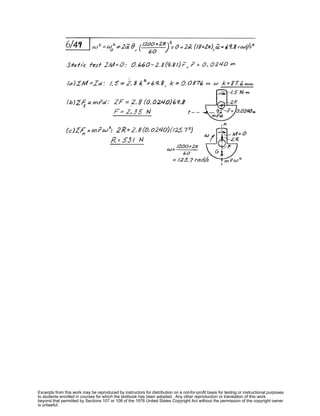 Excerpts from this work may be reproduced by instructors for distribution on a not-for-profit basis for testing or instructional purposes
to students enrolled in courses for which the textbook has been adopted. Any other reproduction or translation of this work
beyond that permitted by Sections 107 or 108 of the 1976 United States Copyright Act without the permission of the copyright owner
is unlawful.
 