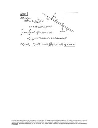 Excerpts from this work may be reproduced by instructors for distribution on a not-for-profit basis for testing or instructional purposes
to students enrolled in courses for which the textbook has been adopted. Any other reproduction or translation of this work
beyond that permitted by Sections 107 or 108 of the 1976 United States Copyright Act without the permission of the copyright owner
is unlawful.
 
