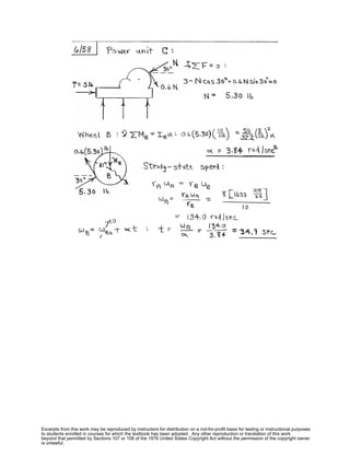 Excerpts from this work may be reproduced by instructors for distribution on a not-for-profit basis for testing or instructional purposes
to students enrolled in courses for which the textbook has been adopted. Any other reproduction or translation of this work
beyond that permitted by Sections 107 or 108 of the 1976 United States Copyright Act without the permission of the copyright owner
is unlawful.
 