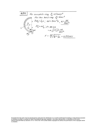 Excerpts from this work may be reproduced by instructors for distribution on a not-for-profit basis for testing or instructional purposes
to students enrolled in courses for which the textbook has been adopted. Any other reproduction or translation of this work
beyond that permitted by Sections 107 or 108 of the 1976 United States Copyright Act without the permission of the copyright owner
is unlawful.
 