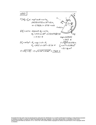 Excerpts from this work may be reproduced by instructors for distribution on a not-for-profit basis for testing or instructional purposes
to students enrolled in courses for which the textbook has been adopted. Any other reproduction or translation of this work
beyond that permitted by Sections 107 or 108 of the 1976 United States Copyright Act without the permission of the copyright owner
is unlawful.
 