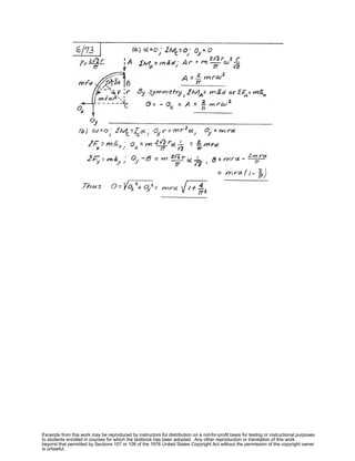 Excerpts from this work may be reproduced by instructors for distribution on a not-for-profit basis for testing or instructional purposes
to students enrolled in courses for which the textbook has been adopted. Any other reproduction or translation of this work
beyond that permitted by Sections 107 or 108 of the 1976 United States Copyright Act without the permission of the copyright owner
is unlawful.
 