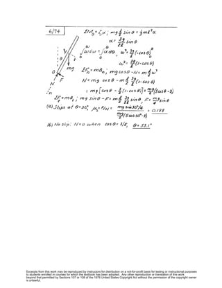 Excerpts from this work may be reproduced by instructors for distribution on a not-for-profit basis for testing or instructional purposes
to students enrolled in courses for which the textbook has been adopted. Any other reproduction or translation of this work
beyond that permitted by Sections 107 or 108 of the 1976 United States Copyright Act without the permission of the copyright owner
is unlawful.
 