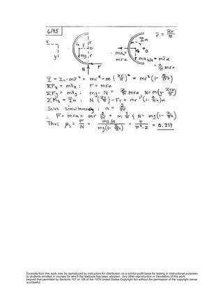 Excerpts from this work may be reproduced by instructors for distribution on a not-for-profit basis for testing or instructional purposes
to students enrolled in courses for which the textbook has been adopted. Any other reproduction or translation of this work
beyond that permitted by Sections 107 or 108 of the 1976 United States Copyright Act without the permission of the copyright owner
is unlawful.
 