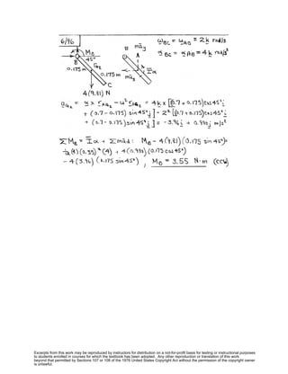 Excerpts from this work may be reproduced by instructors for distribution on a not-for-profit basis for testing or instructional purposes
to students enrolled in courses for which the textbook has been adopted. Any other reproduction or translation of this work
beyond that permitted by Sections 107 or 108 of the 1976 United States Copyright Act without the permission of the copyright owner
is unlawful.
 