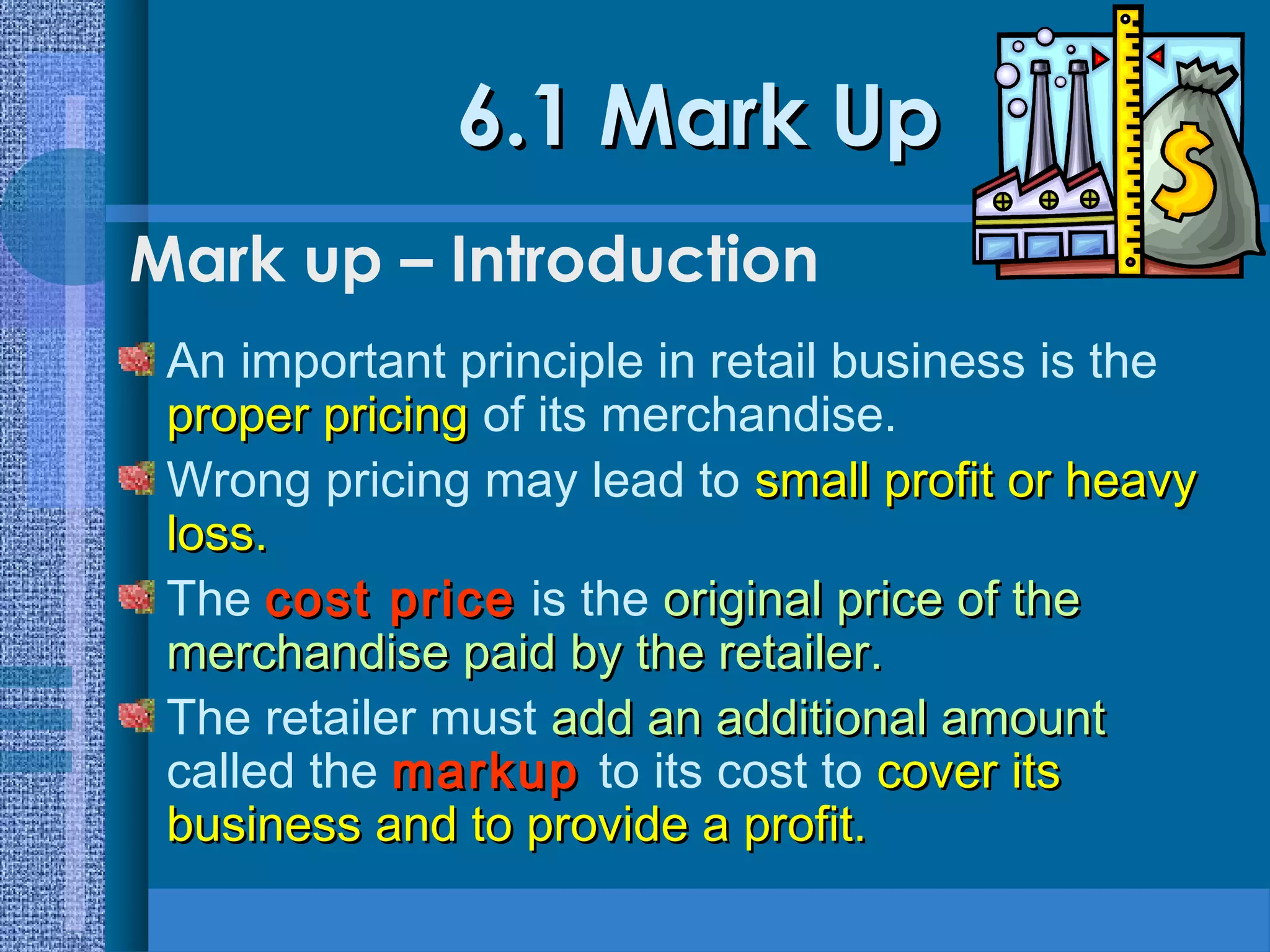 Business Math Chapter 6 | PPT