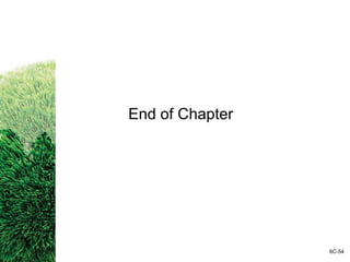 End of Chapter
6C-54
 