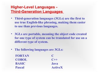 Programming Languages and the Programming Process | PPT