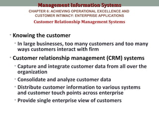 Chapter 6 MIS | PPT