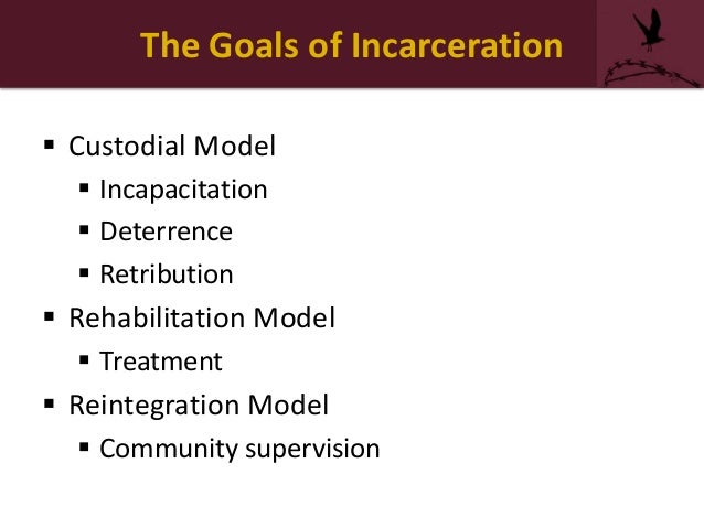 Goals of corrections retribution