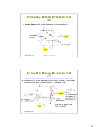 Chapter6 - Review of Passive and Active RF Lumped Components | PDF