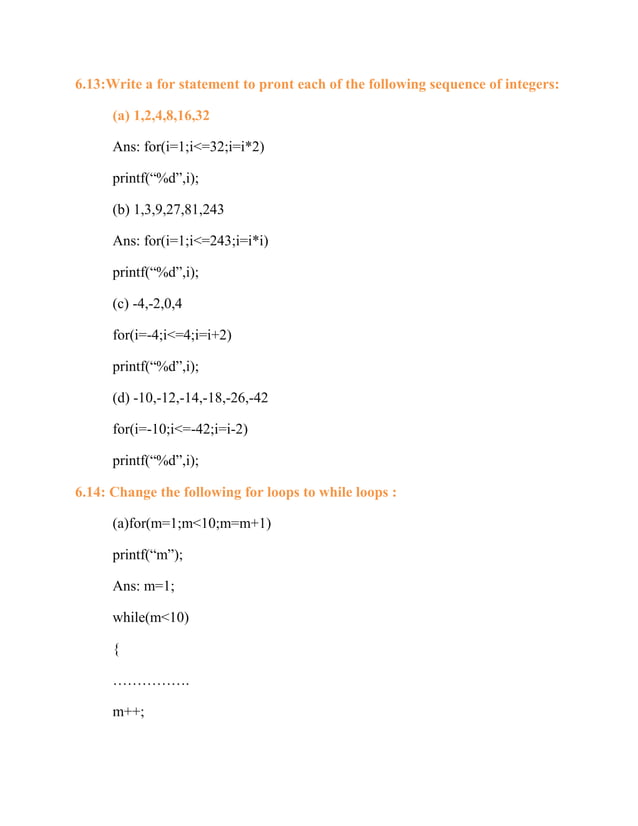 Chapter 6 Balagurusamy Programming ANSI in c | PDF