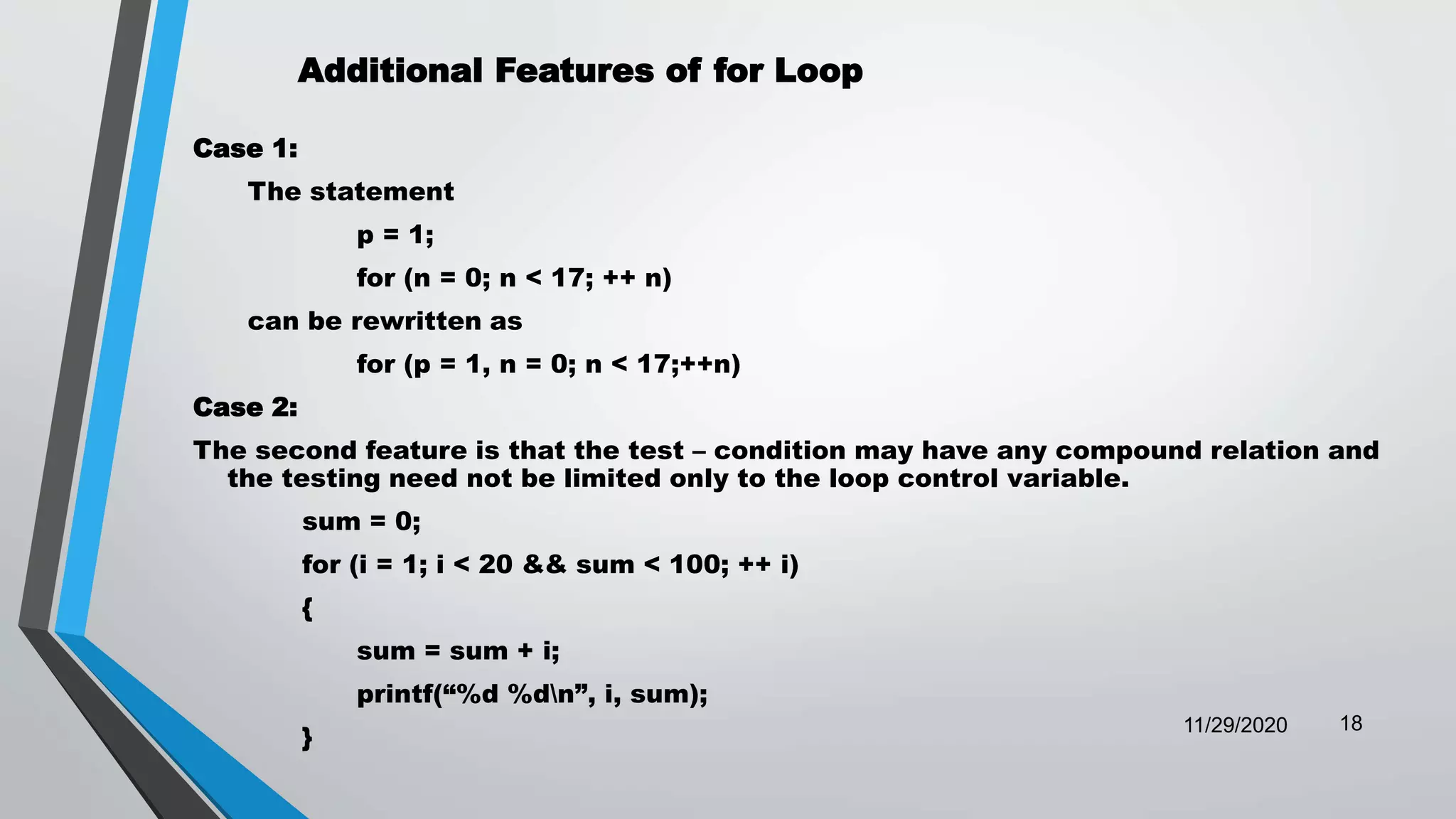 Decision Making and Looping | PPT