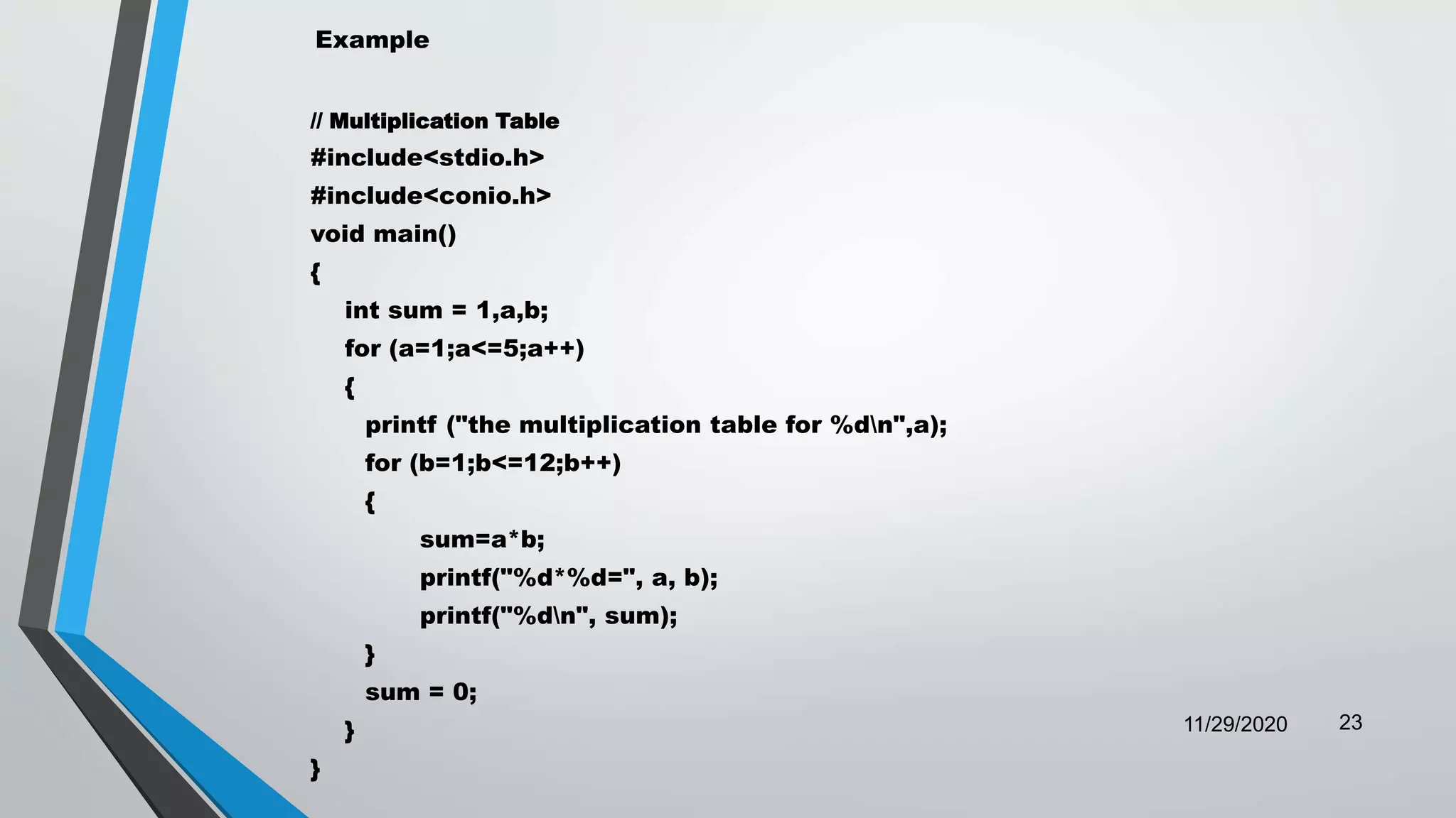 Decision Making and Looping | PPTX