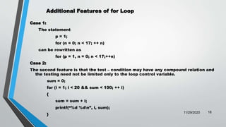 Decision Making and Looping | PPTX