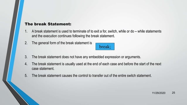 Decision Making and Looping | PPTX