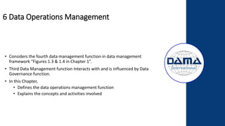 Chapter 6: Data Operations Management | PPTX | Databases | Computer ...