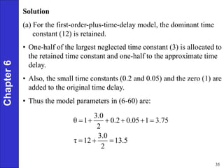 First Order Plus Dead Time Graph Example Chapter_6.ppt