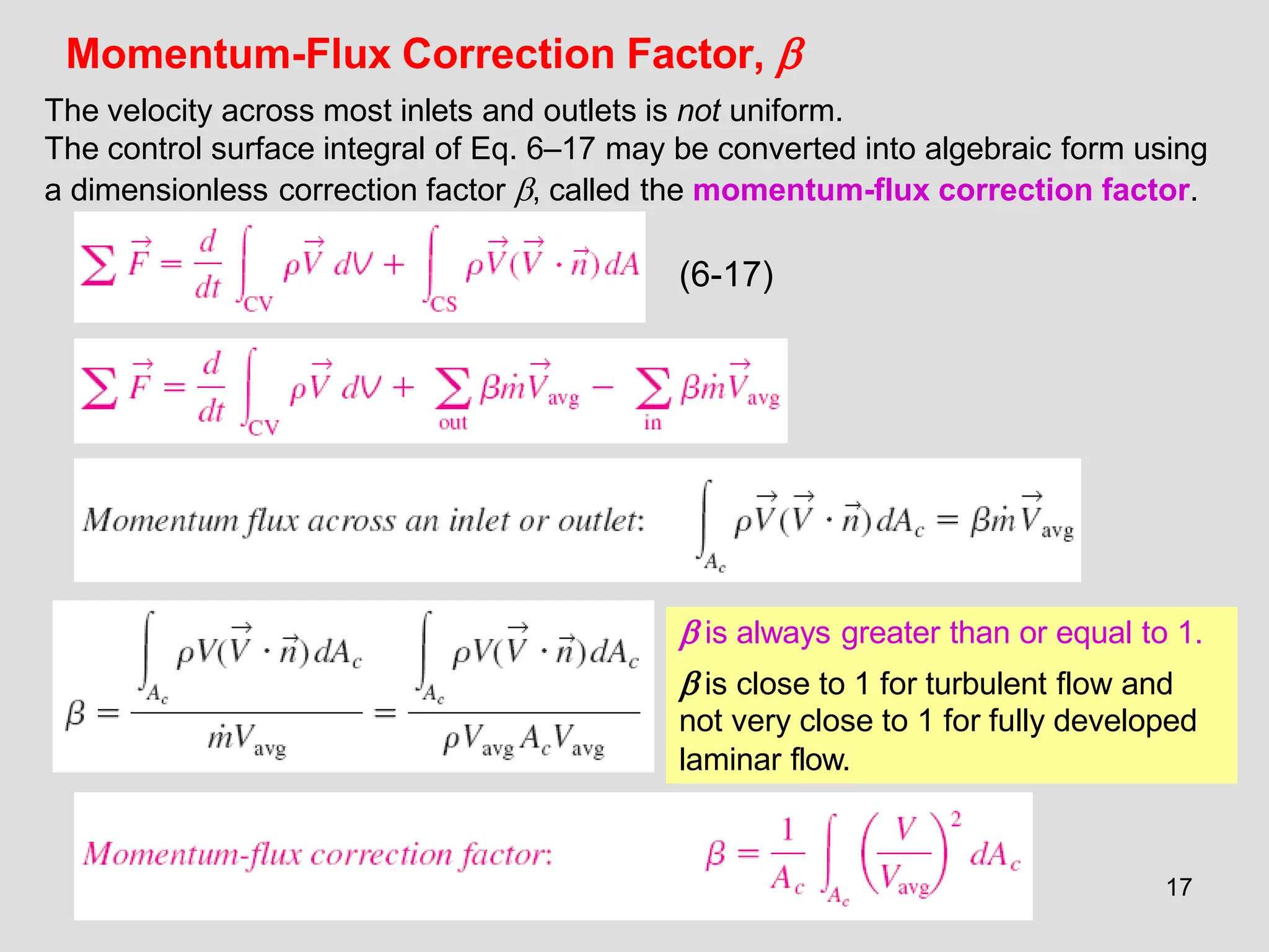 Momentum analysis of flow systems Chapter | PPTX