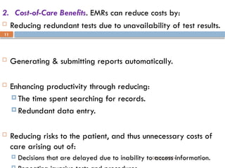 Chapter 6 Electronic health records pptx | PPTX